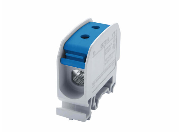 STB 16 AL/CU THREADED RAIL CONNECTOR 87110 SIMBLOCK BLUE - VoltLink ...